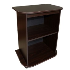 Comoda TV pe role, wenge, 69 x 80 x 45 cm